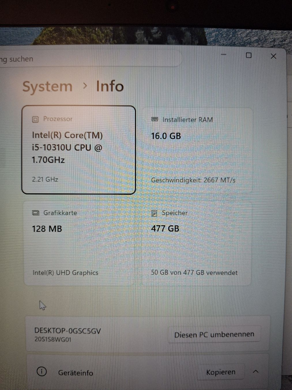 Lenovo Notebook: Lenovo ThinkPad t14 Gen1 – Usato da Zug venduto da mike.m 1