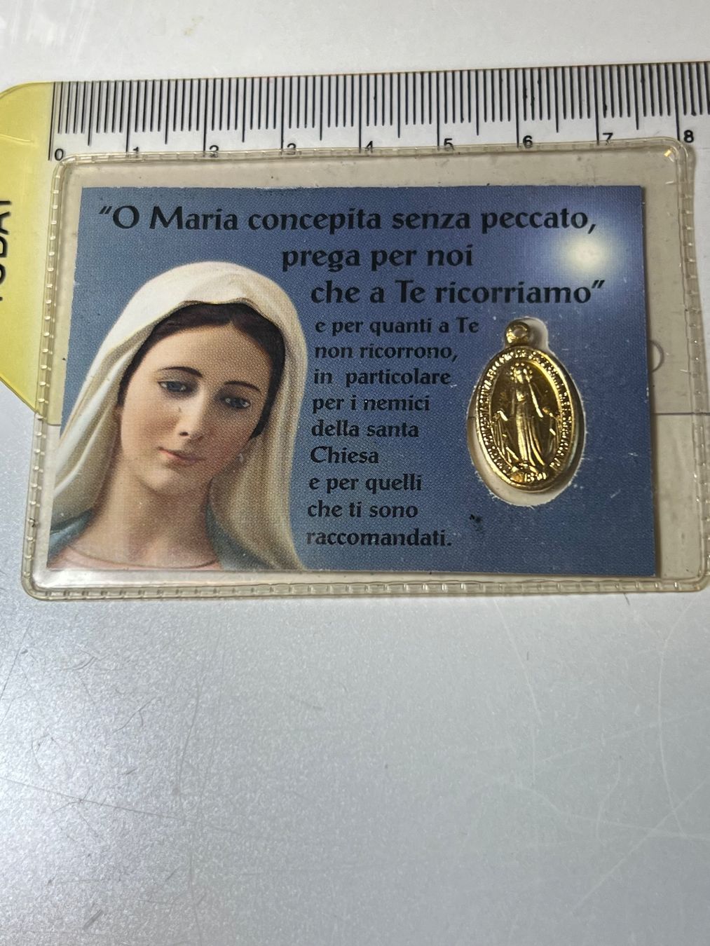 Medaglie: Glaubensmedaillon Wunderbare Medaille Maria Schutzengel – Nuovo e nell'imballaggio originale da Bremgarten b. Bern venduto da barny2 1