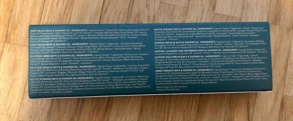 Oli essenziali: Bath & Shower Oil collection AROMATHERA – Nuovo e nell'imballaggio originale da Embrach venduto da Debby_1986 1