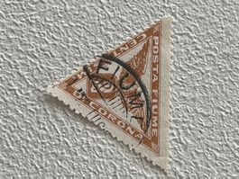 Alte Briefmarke: Posta di Fiume