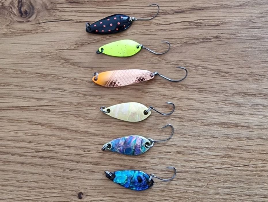 Forellenlöffel-Set 5-teilig - Magnetische Blinker Für Mehr Fangertrag