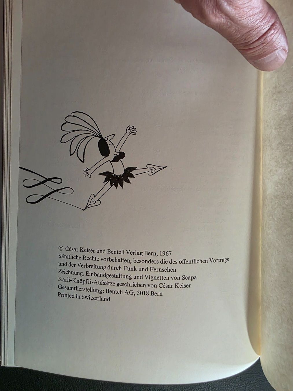 Bücher: César Keiser Texte - Benteli Verlag Bern 1967 – Gebraucht aus Walterswil BE von Lonitti 8