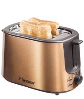 Bestron Toaster mit 2 Röstkammern