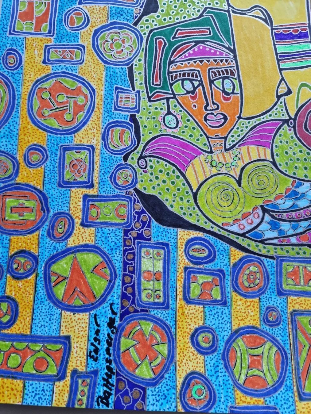 Gemälde: EGAR BALTENSPERGER    ORIGINAL MISCHTECHNIK SIGNIERT – Gebraucht aus Gersau von grafik-kunst 3