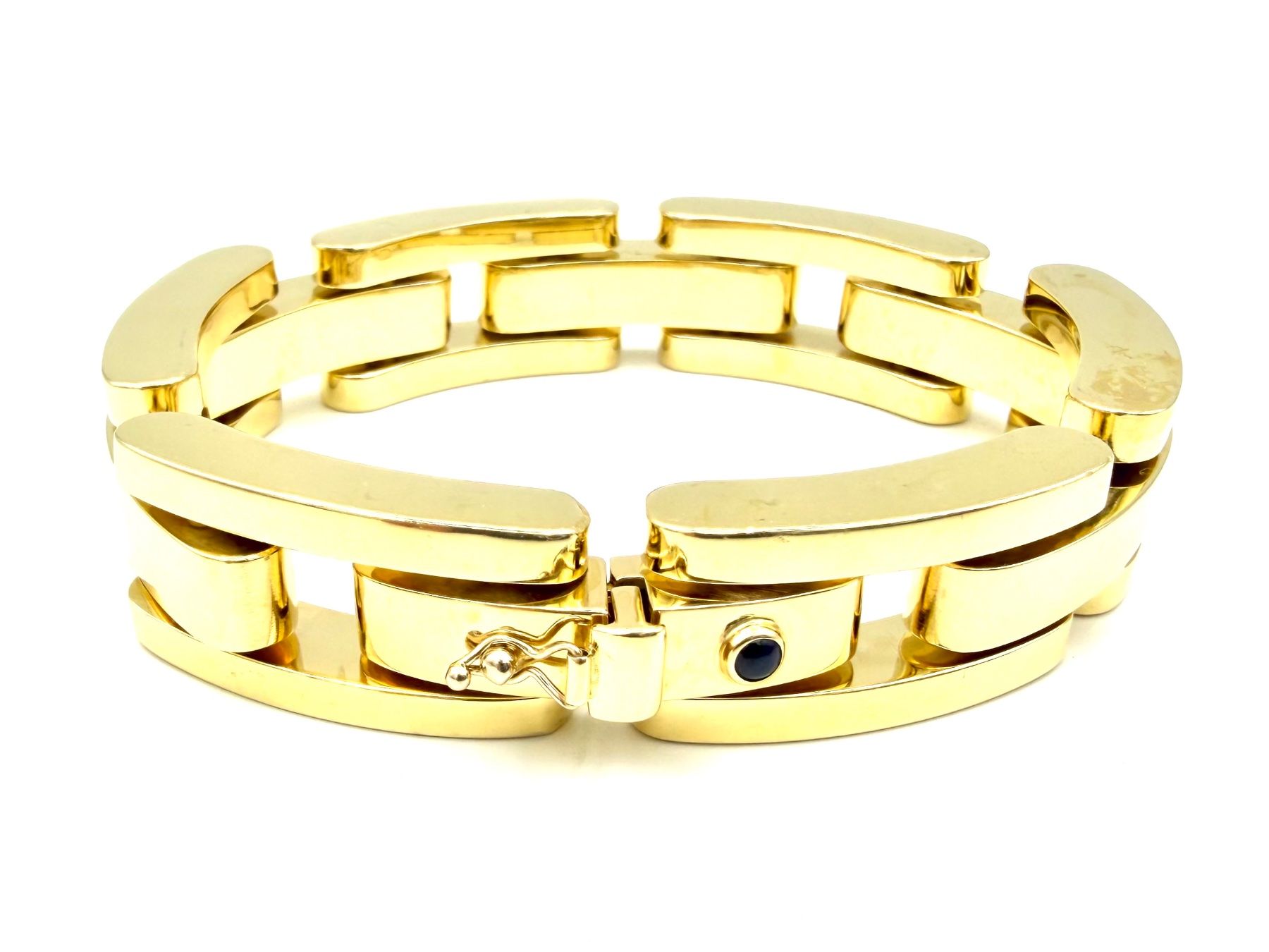 Bracciali & Braccialetti: Bracelet "TANK" or jaune 18K – Usato da Renens VD venduto da Diademe.sarl 6