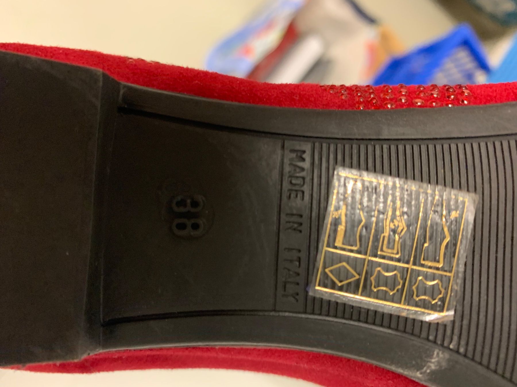 Chaussures femmes: Tolle Ballerina Rot 38 – D'occasion à Buelach par Joeggu0 1
