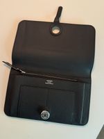 Hermes Wallet Black / Grey Leather like new