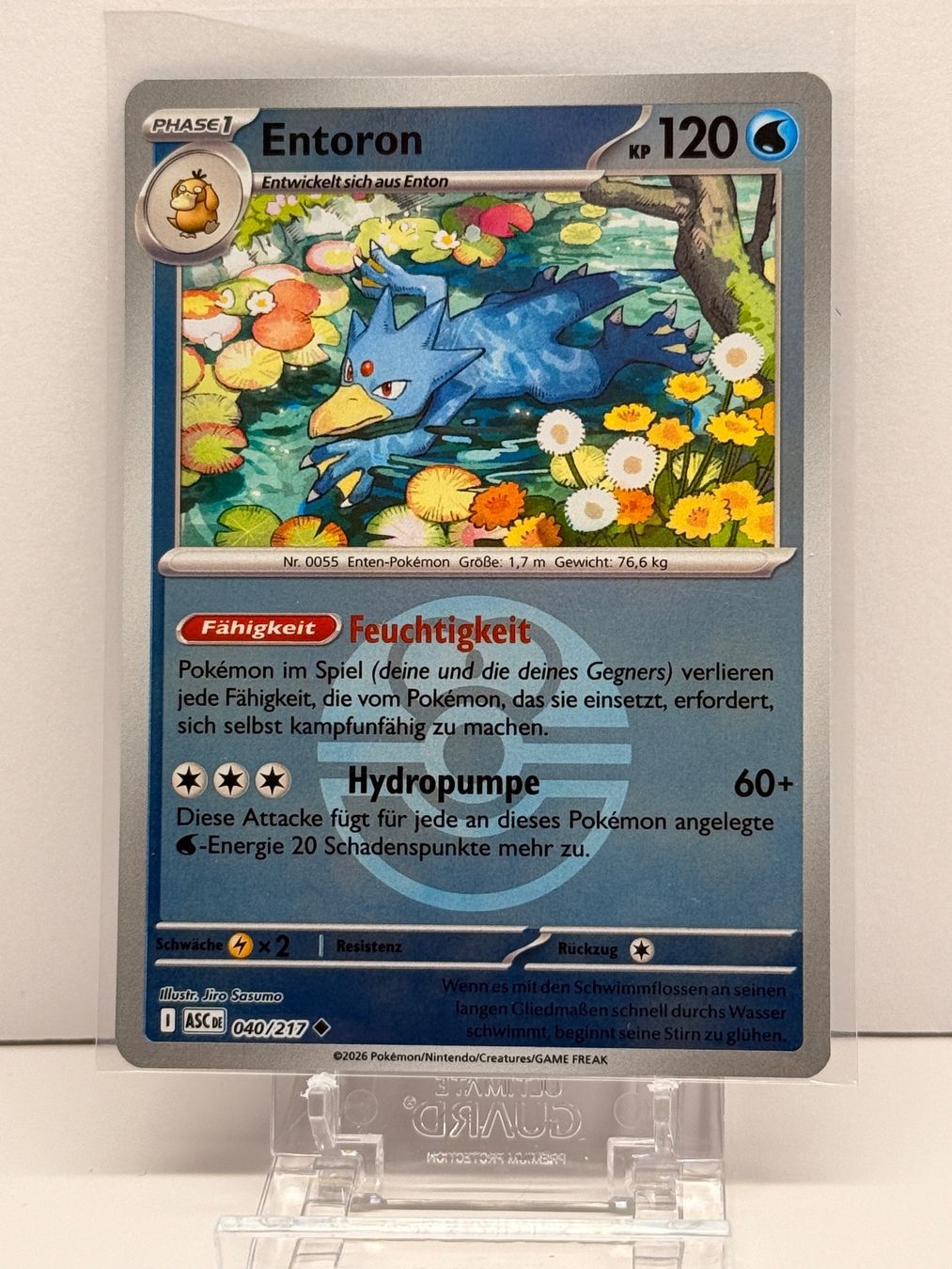Pokémon Carte collezionabili: Entoron ASC 040/217 Reverse Holo DE NM – Nuovo (secondo la descrizione) da bern venduto da Wankdorf_Retro