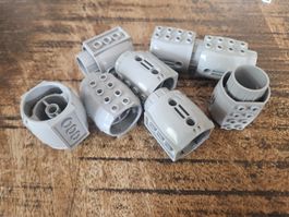 lego 43121 lot de 8 pièces Light Bluish Gray Engine, Large