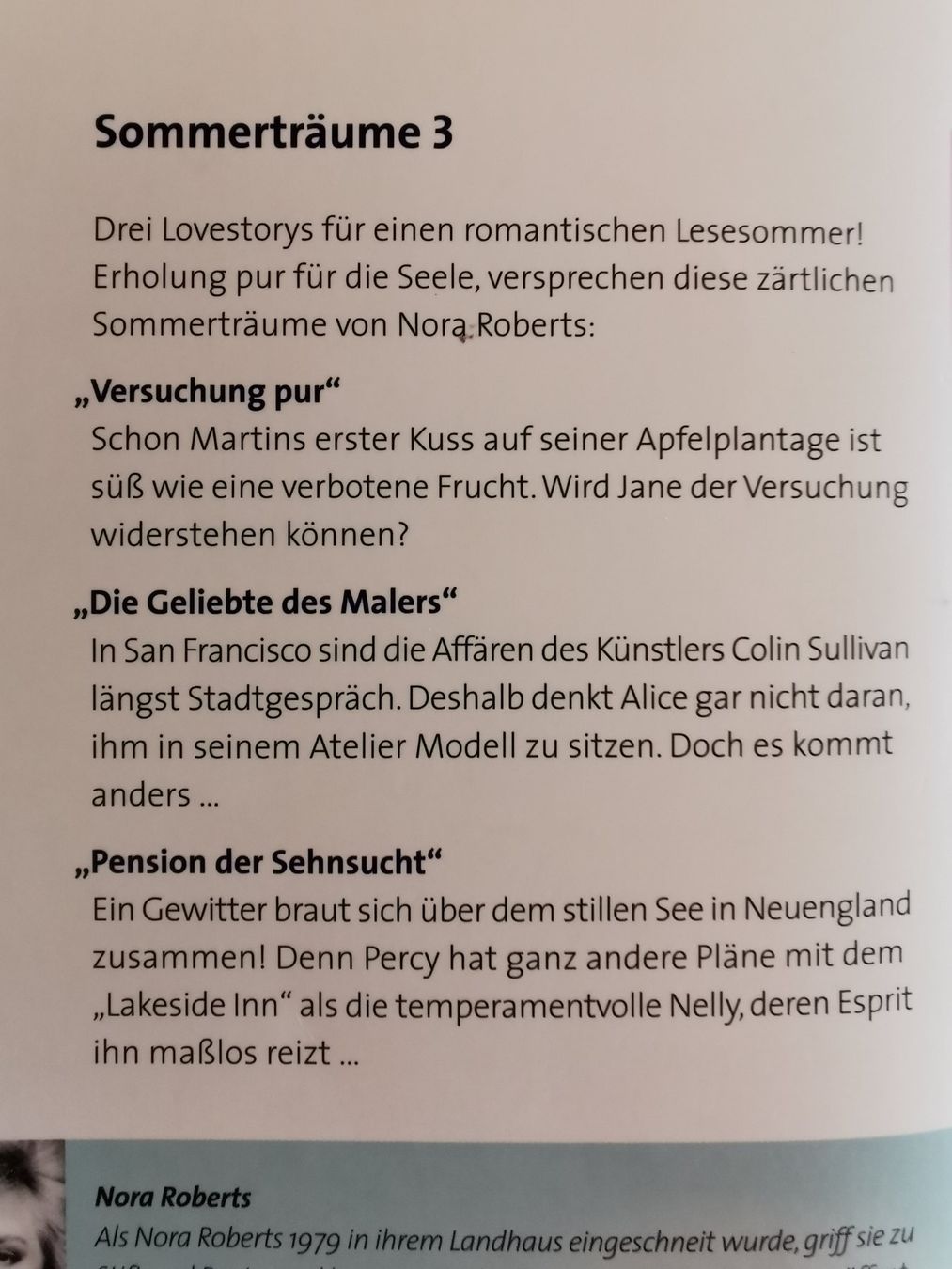Bücher: Nora Roberts, Sommerträume 1-5 – Gebraucht aus Kölliken von mar5742 3
