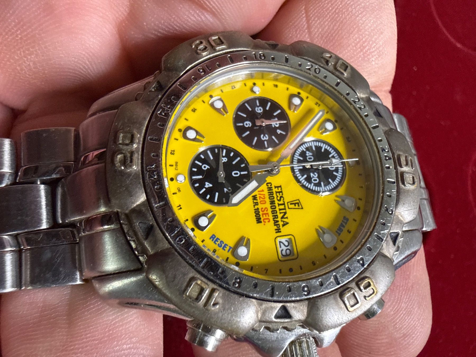 Festina Uhren: Festina Chronograph 42 mm – Gebraucht aus Pfeffingen von Allhandelklgwatches 1