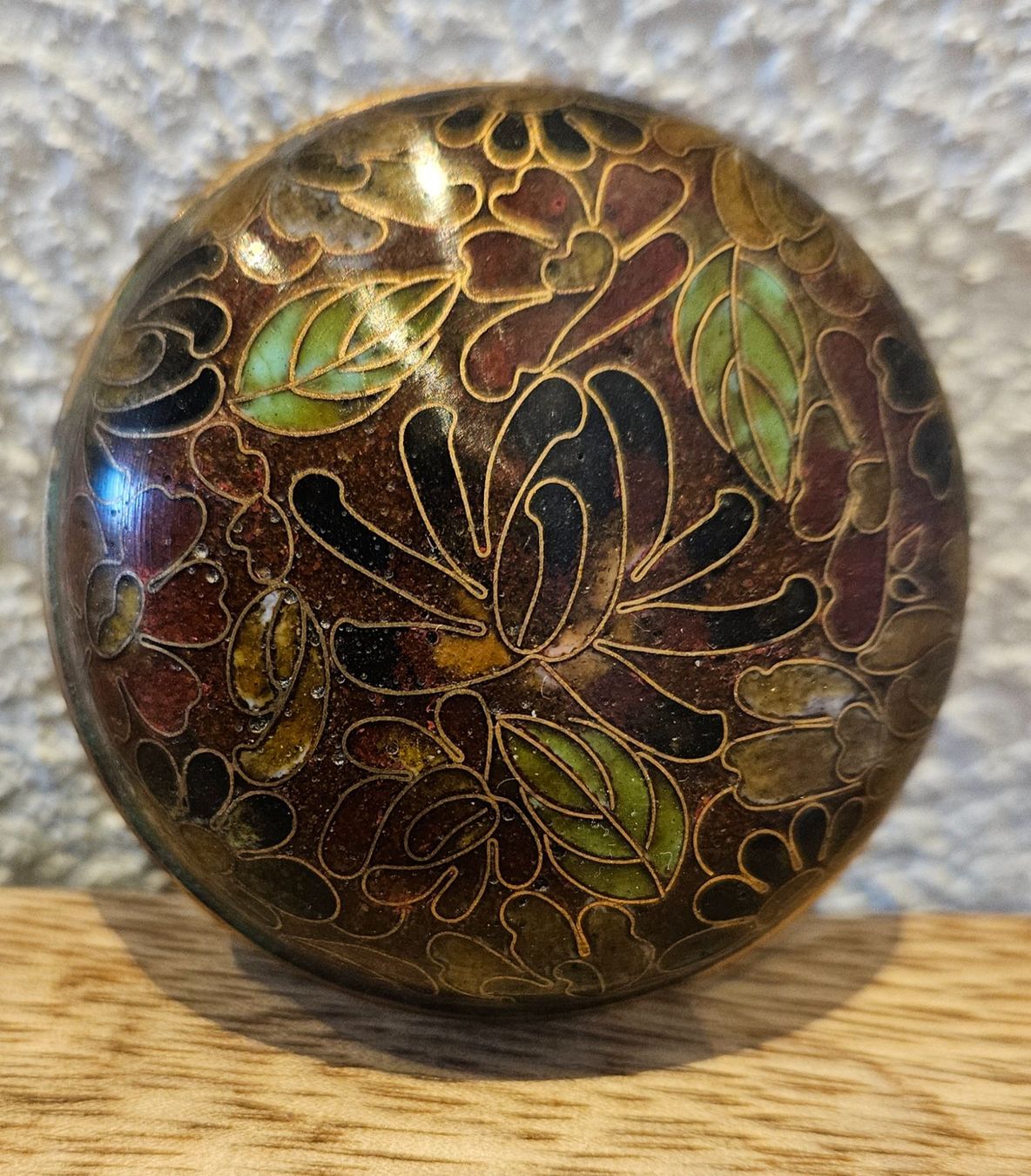 Coffrets à bijoux: Cloisonne Emaille Messing  Schatulle Schale Schmuckdose Box – D'occasion à Birmensdorf ZH par Wendepunkt... 3