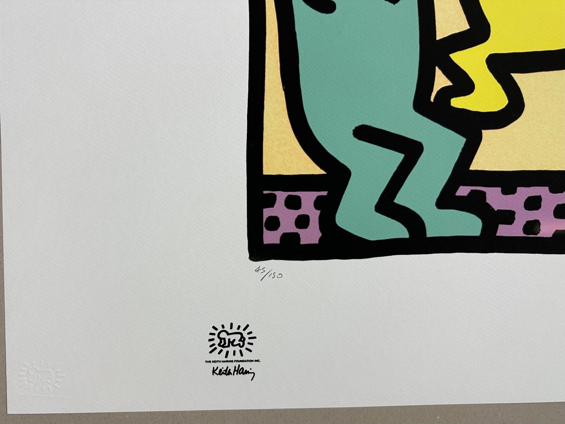 Dipinti: Keith Haring: Untitled, POP Art 45/150 – Nuovo (secondo la descrizione) da Meilen venduto da Smgdesign 1