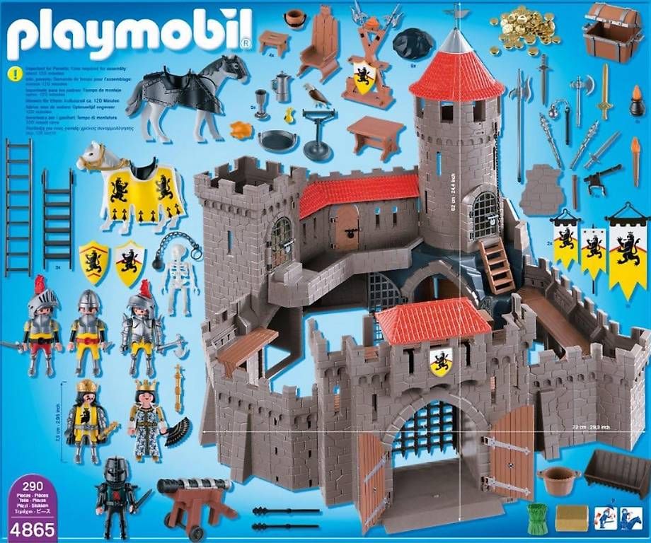 Playmobil Giocattoli: Playmobil Grosse Löwenritterburg – Usato da Uetikon am See venduto da Sarri07 1