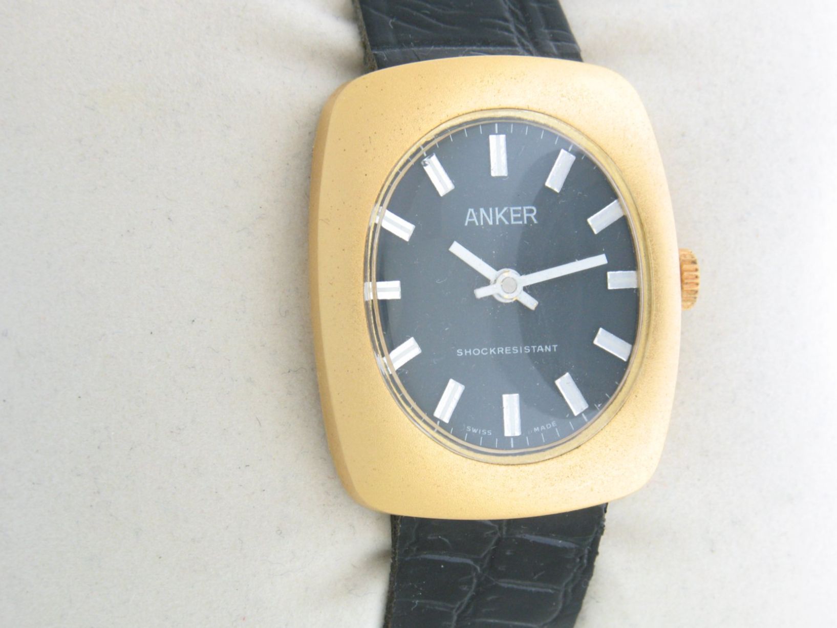 Anker Watch Vintage Watch um 1975 ca. 31x37 mm (Neu (gemäss ...
