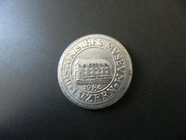 Medaille Historisches Museum Luzern 1986