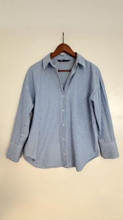 gestreiftes Hemd von Zara, Größe XS