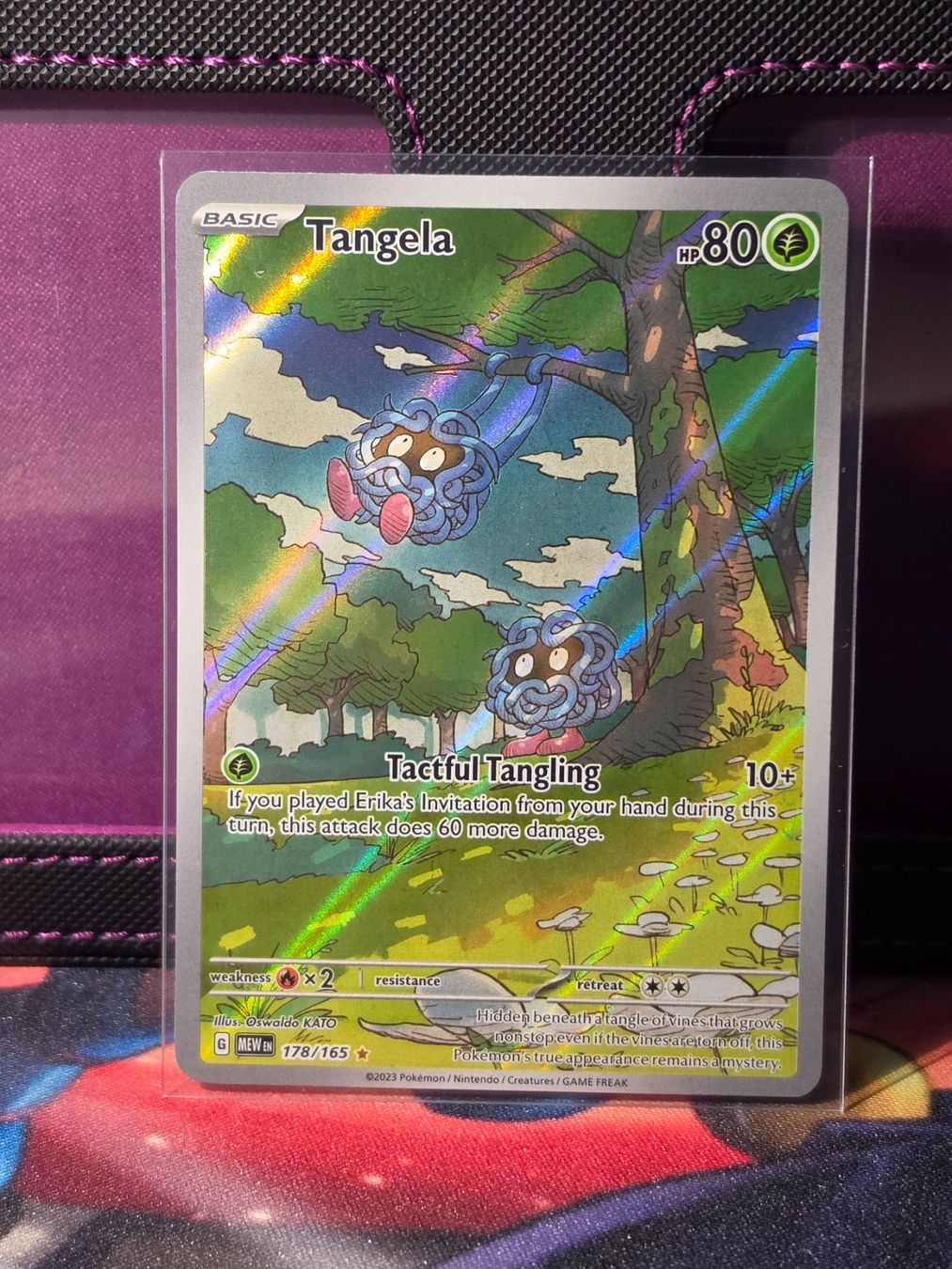 Pokémon Cartes à collectionner: Tangela 178 – D'occasion à Binningen par oscark77