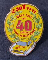 V647 - Pin Nova Taxi 40 Jahre immer in Ihrer Nähe. Mercedes