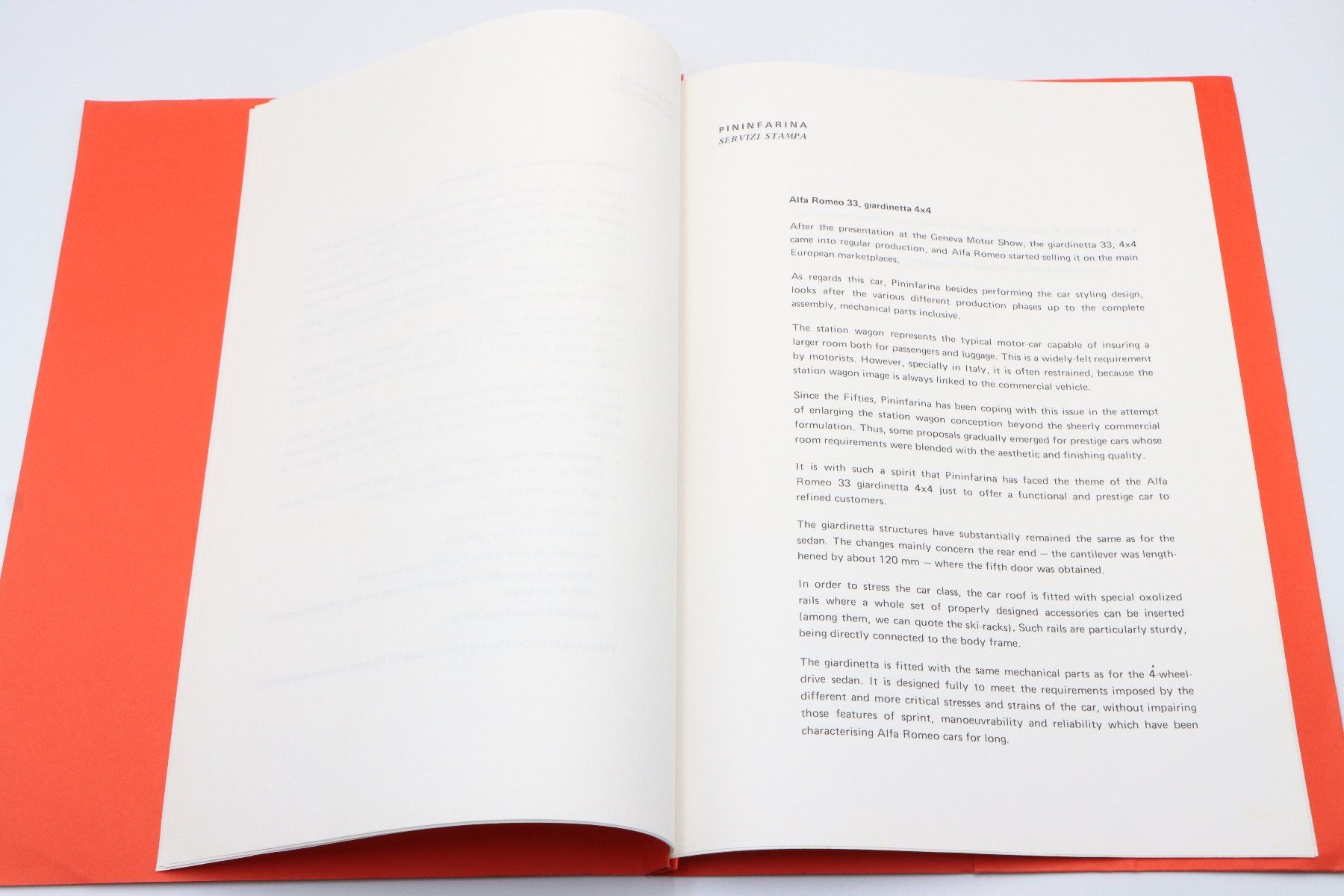 Ferrari Documents: Pininfarina Pressemappe 1984 – D'occasion à Bühl b.Aarberg par Collectorpassions 7