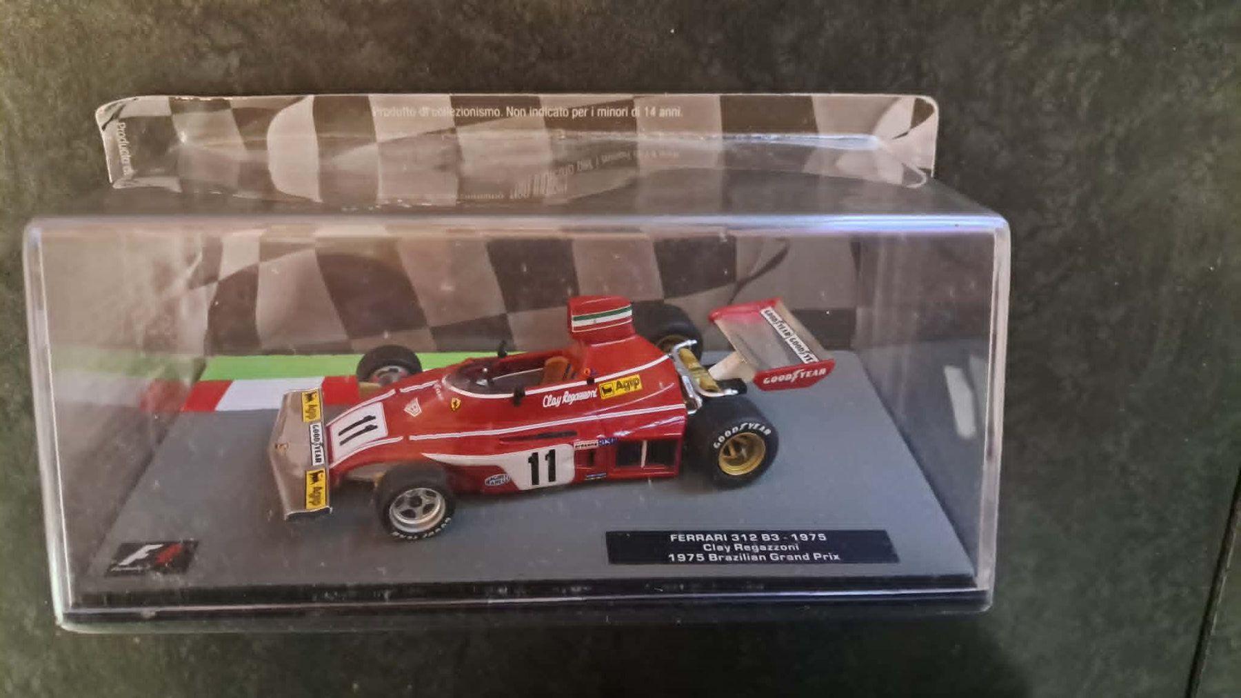 Ferrari Modellini d'auto: miniature "Ferrari Clay Regazzoni" 1/43 – Usato da PRILLY venduto da 55b_nh8l