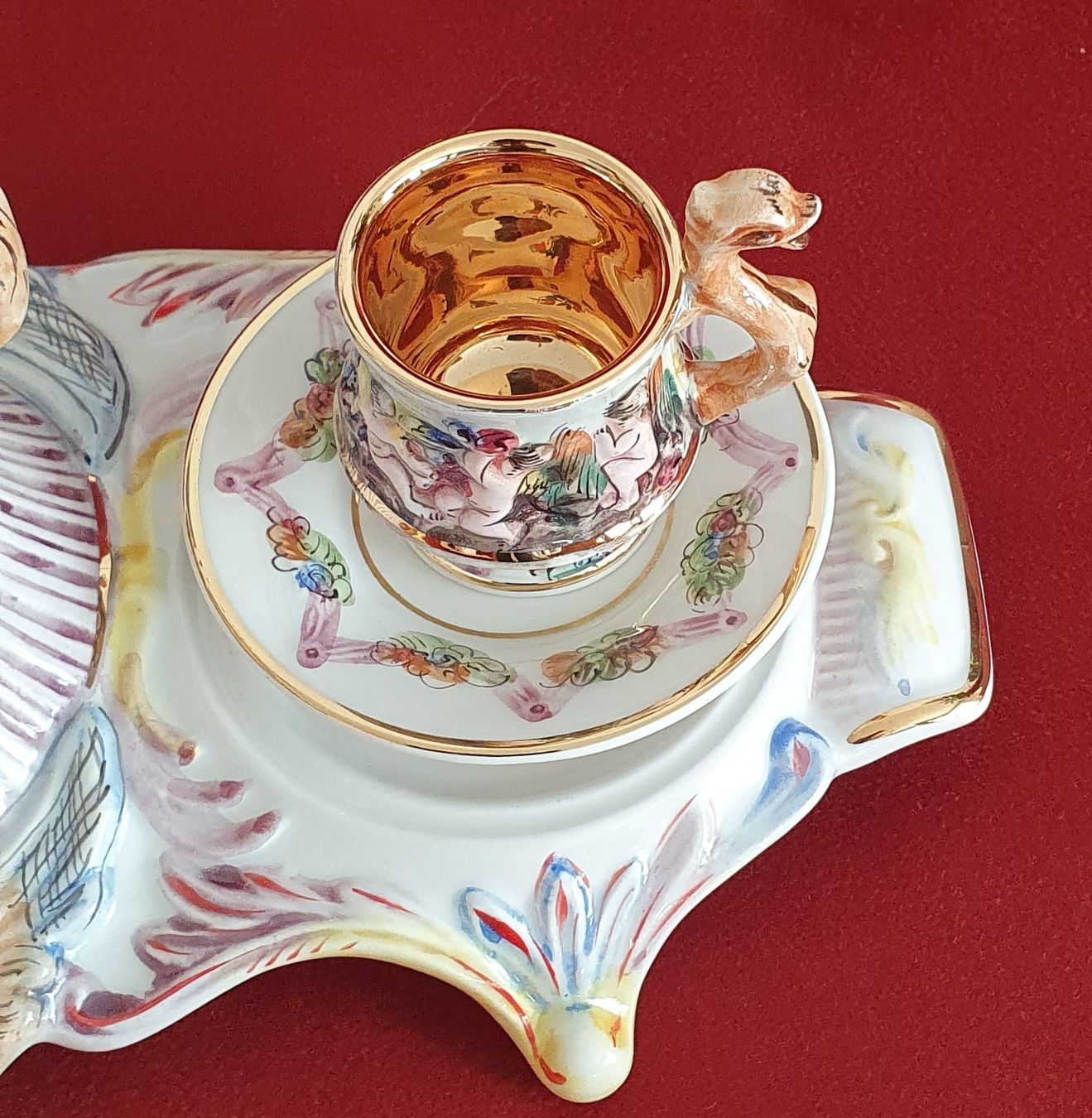 Set di piatti: Capodimonte Service, Tasse, Zuckerdose, Teller – Usato da Kreuzlingen venduto da Rschweiz1 3