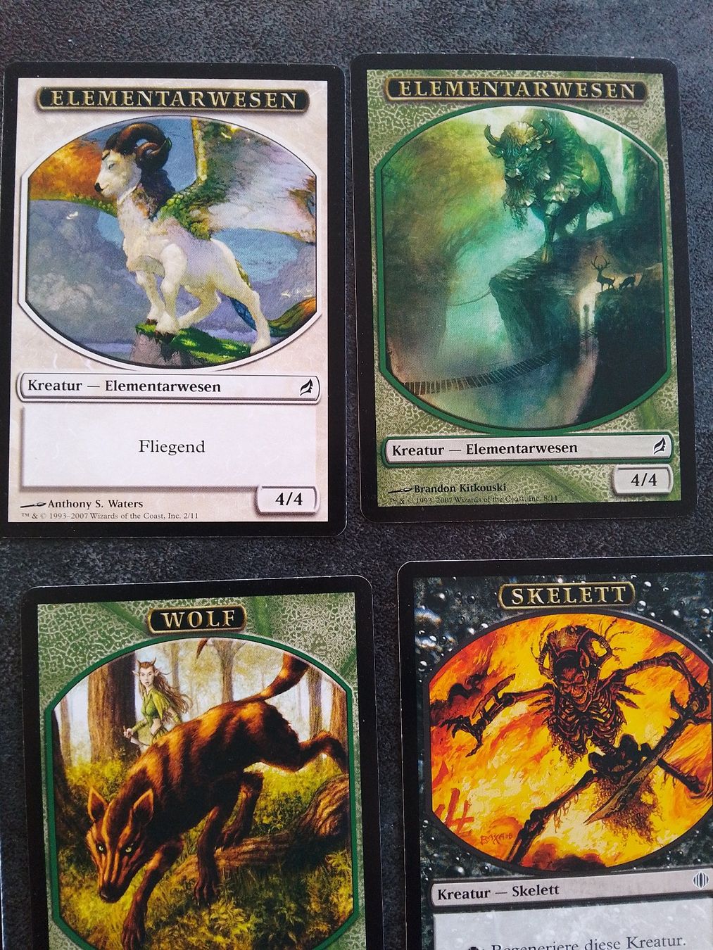 Magic The Gathering Carte collezionabili: Magic the Gathering Token Lorwyn usw. 9 Stück – Usato da Wohlen AG venduto da salamanderspielwaren 2