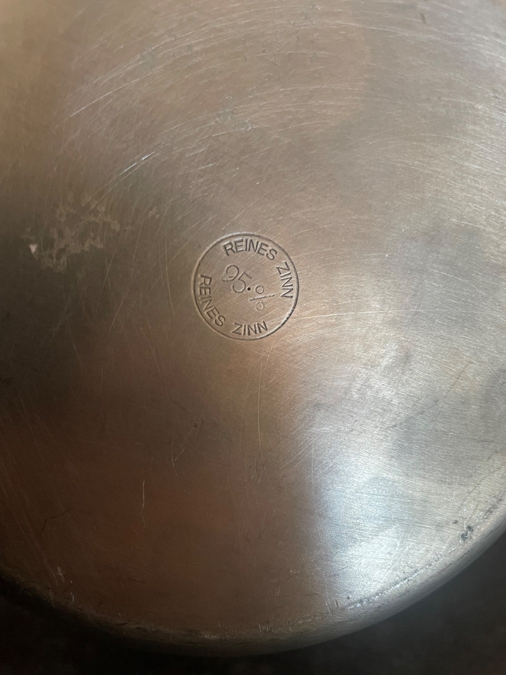 Pentole: Ancienne Cassolette en Étain – Usato da Vallamand venduto da Bricbracbroc82 7