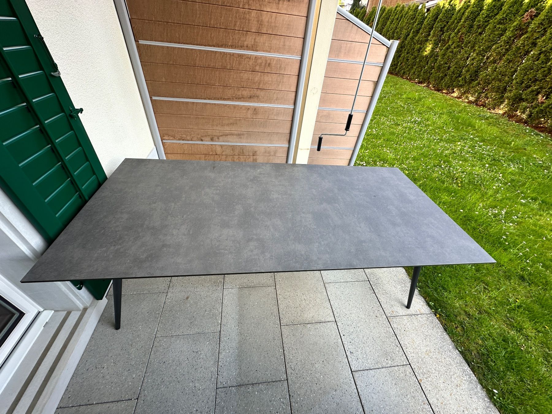 Hunn Set di tavolo e panche: Gartentisch  Hunn zu verkaufen – Usato da Weiningen ZH venduto da eti90 1