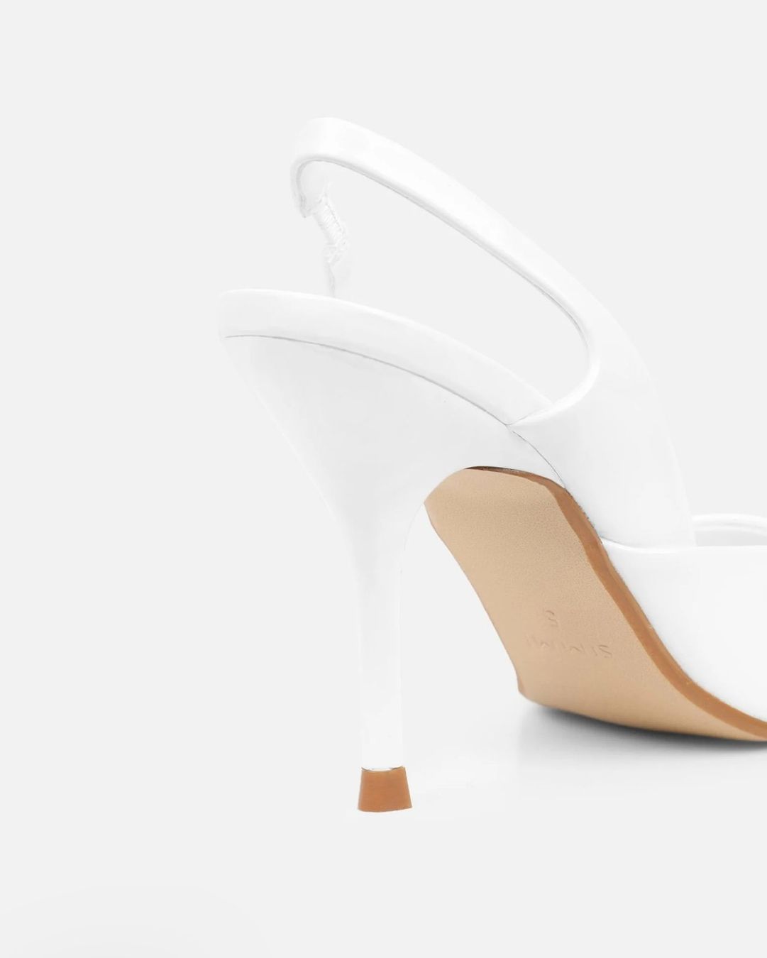 Scarpe da donna: Weisse elegante Slingpumps, Gr. 38, neu – Nuovo e nell'imballaggio originale da Niederhasli venduto da Arena15 2