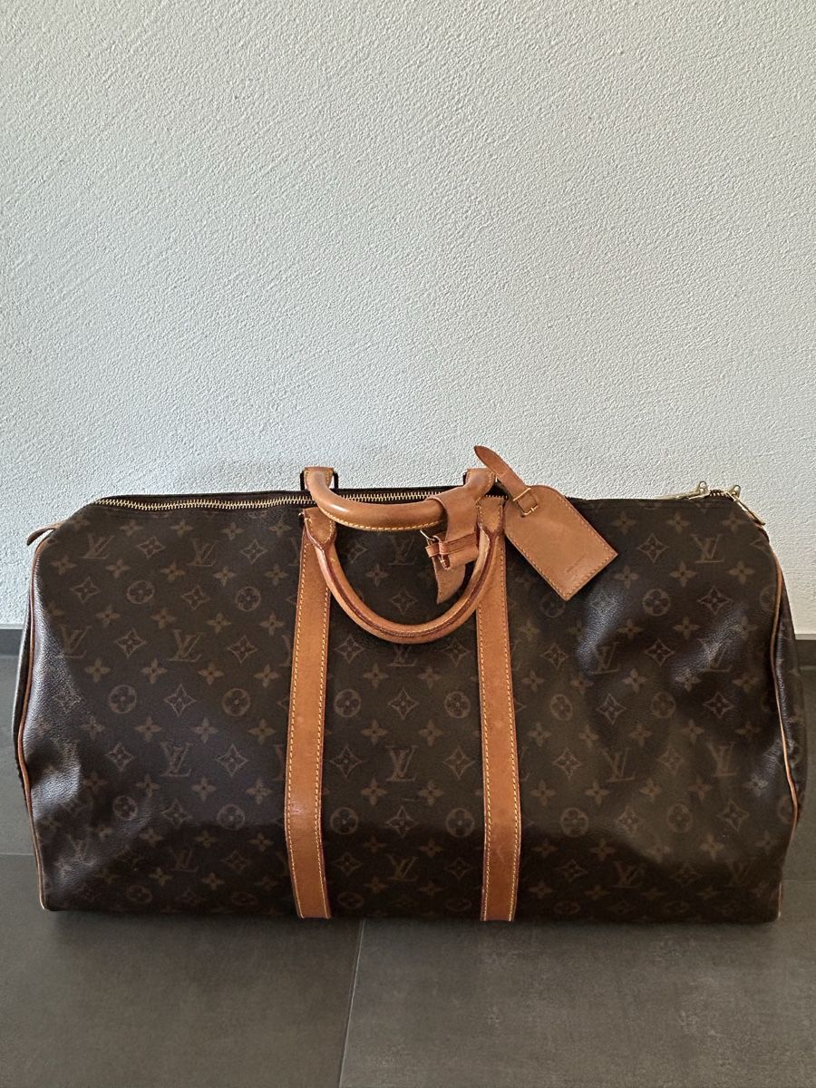 Louis Vuitton Borse da donna: Original Louis Vuitton Keepall 55 Monogram Canvas – Usato da Itingen venduto da ella308874