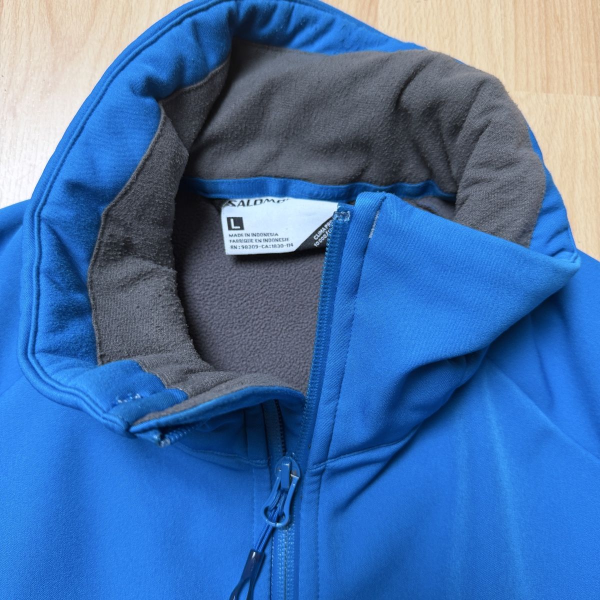 Salomon Jacken: Salomon Softshell Jacke ClimaPro Blau Gr. L – Gebraucht aus Thun von BanjoDan 1