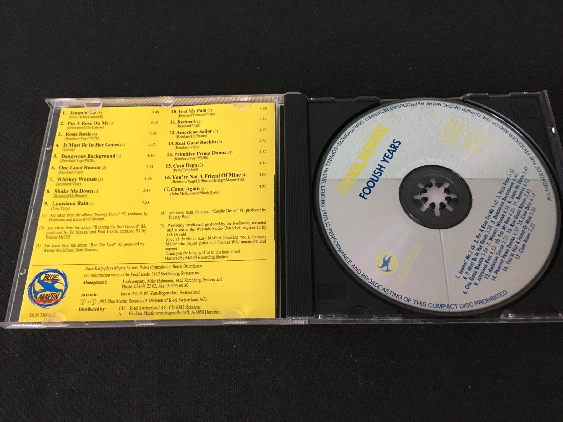 CD: The Foolhouse - Foolish Years -CD- – Usato da St.Gallen venduto da MedienJoe 1