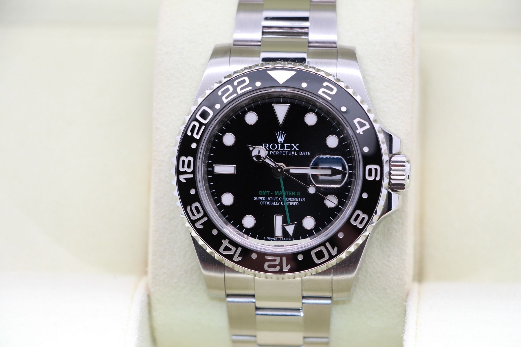Rolex Orologi: Rolex GMT-Master II Ref. 116710LN, Original Box und Papiere – Usato da Zug venduto da eMDi_Collection 5