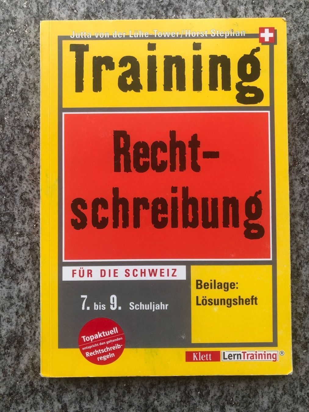 Libri: Training Rechtschreibung - Klett – Usato da Bern venduto da Infri09