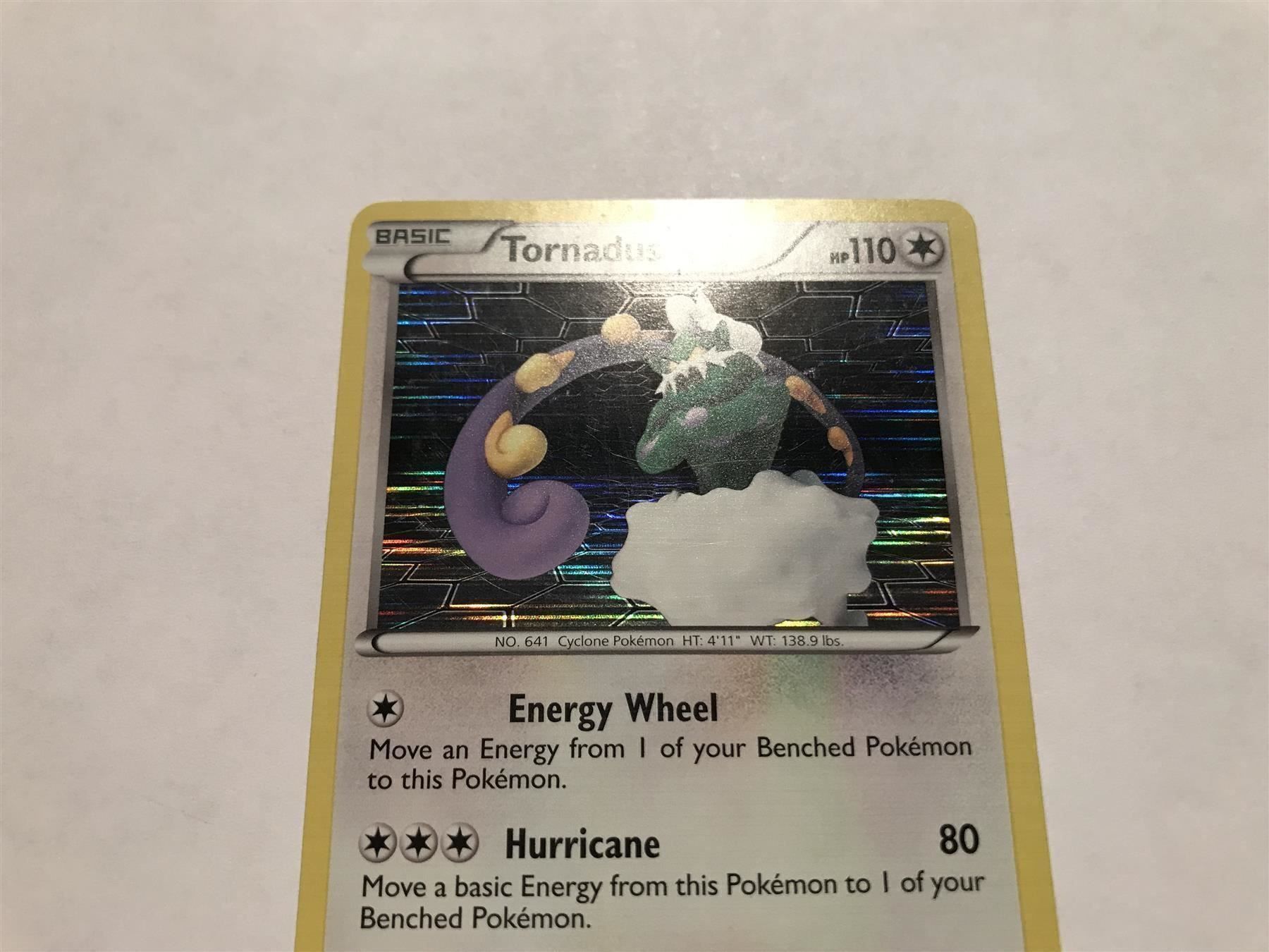 Pokémon Carte collezionabili: Tornadus holo – Usato da Hagendorn venduto da Pokecollectorch 1
