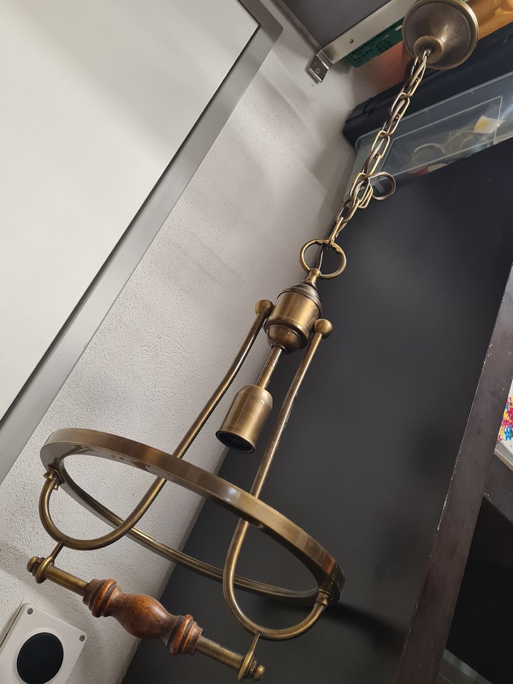 Kronleuchter & Deckenlampen: antike Messing Deckenlampe Ø 30 cm – Gebraucht aus Amriswil von used2use 3