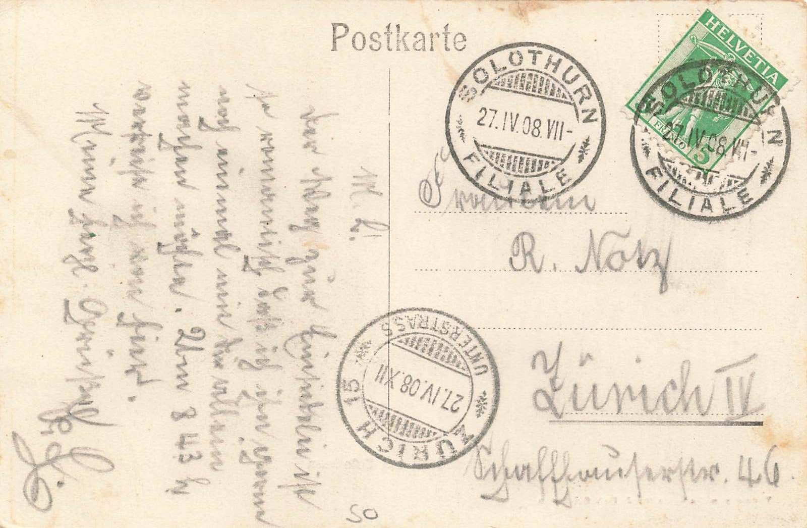 Cartes postales: Solothurn – D'occasion à Biasca par Blenio71 1