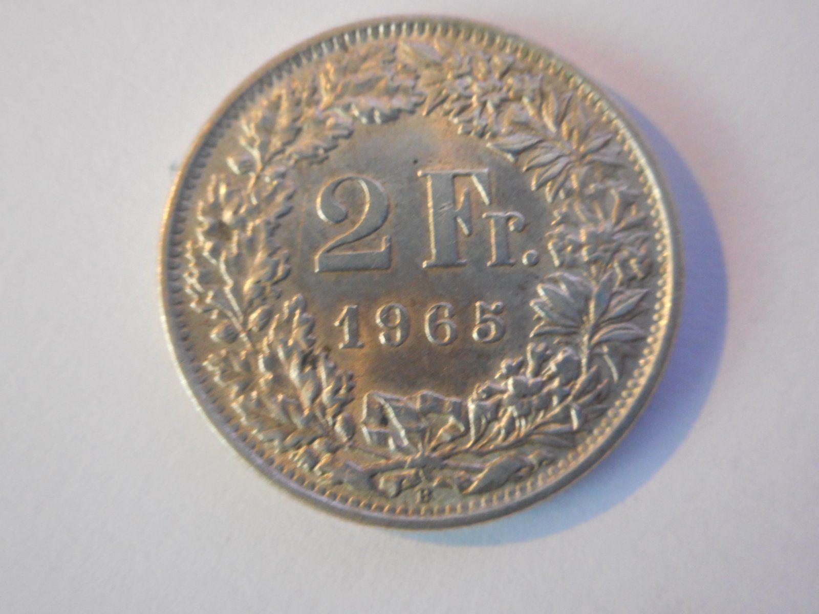 Alle Münzen: 2 Fr. 1965 silber – Gebraucht aus Kriegstetten von pizlad2010