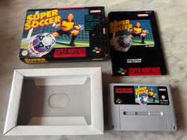 SUPER SOCCER SPIEL FÜR SUPERNINTENDO IN ORIGINALSCHACHTEL