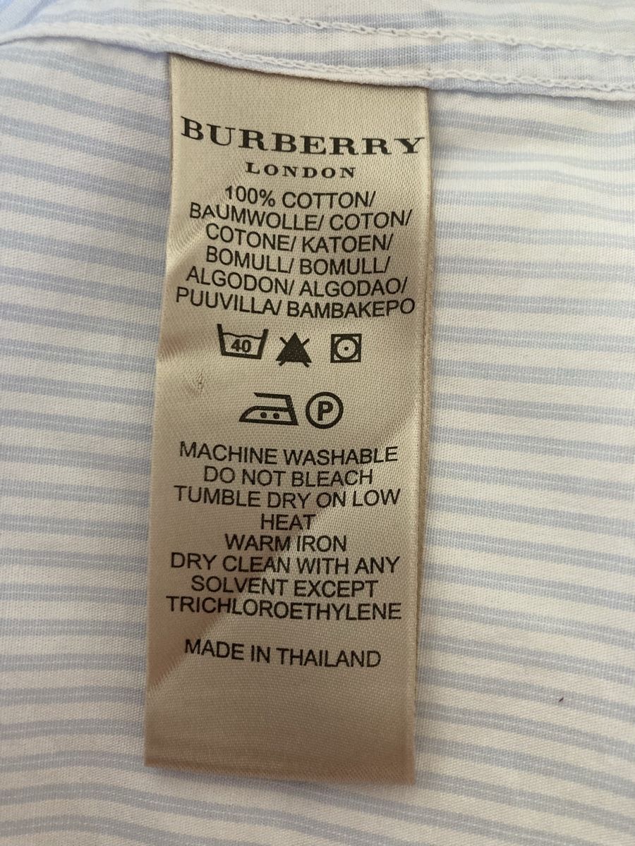 Burberry Camicie: Burberry Herrenhemd  – Usato da Zürich venduto da mainau16 8