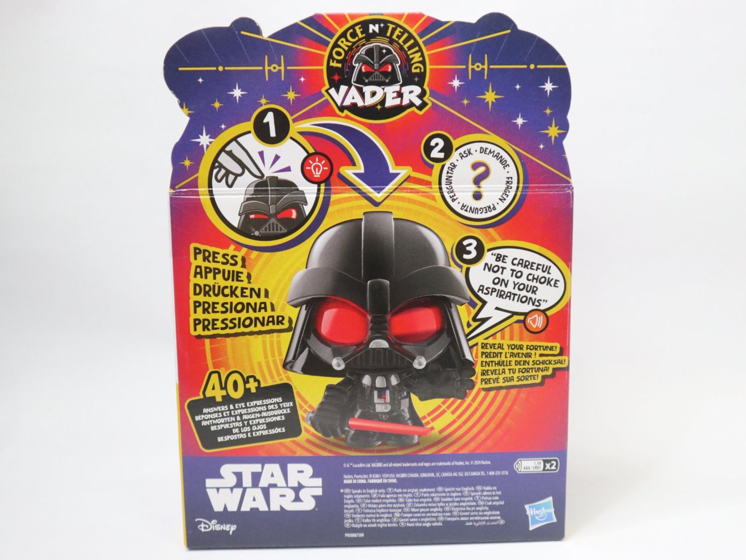 Star Wars Statuette: Star Wars Force N Telling Darth Vader Figur Spricht und leuc – Nuovo e nell'imballaggio originale da Eschenbach SG venduto da Astalavista 3