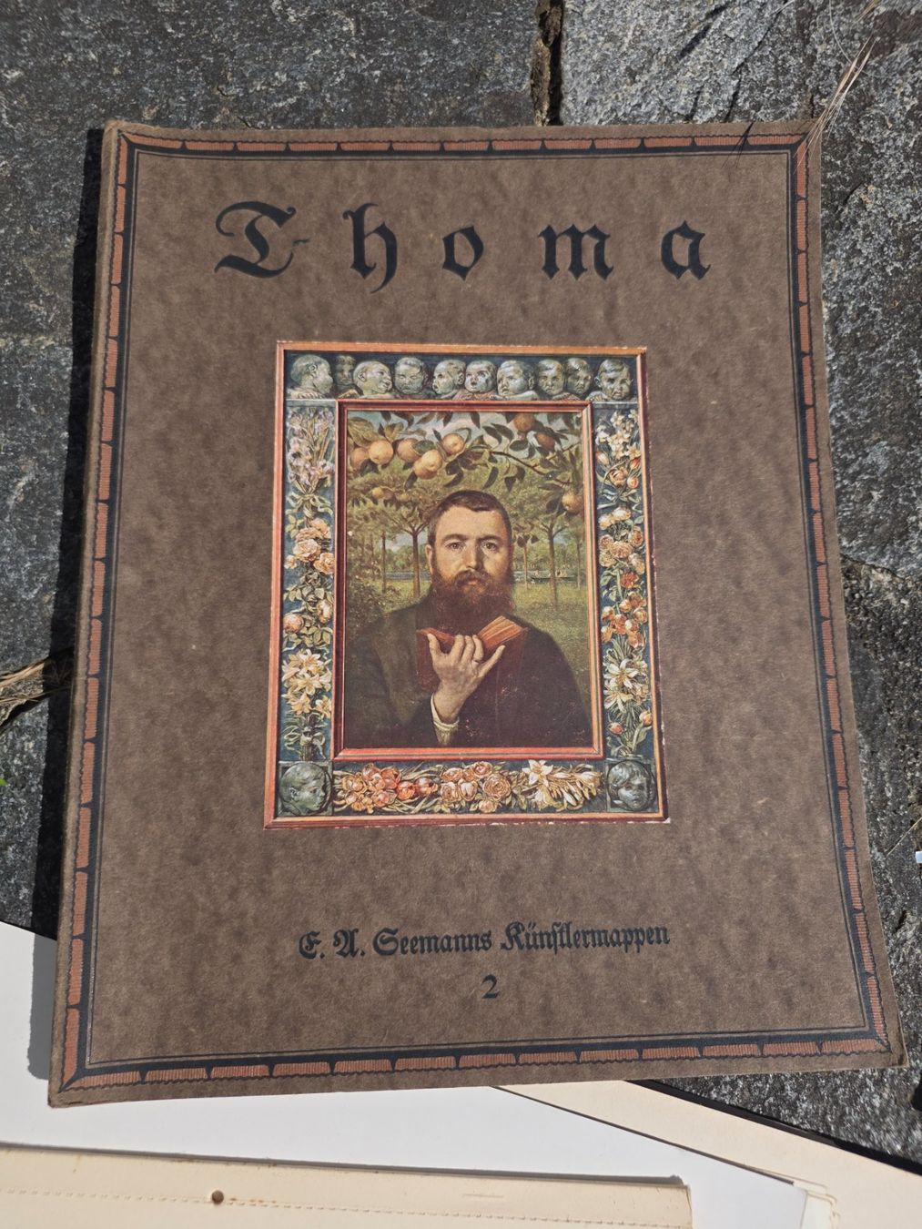 Libri: antike Kunstmappe des Schweizerischen Beobachters/Seemanns – Usato da Reinach AG venduto da BrocanteAGSued 3