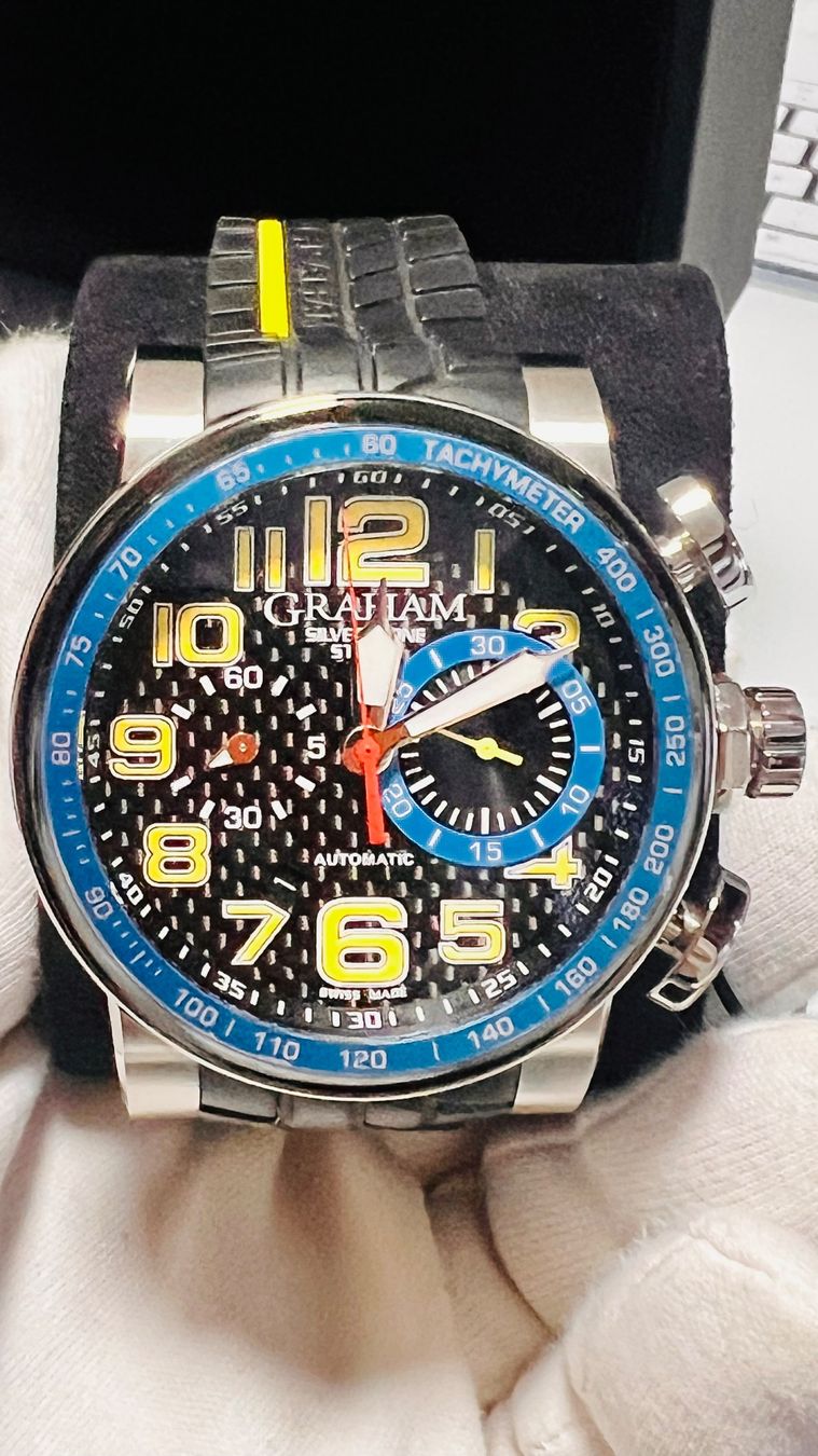 Graham Orologi: GRAHAM SILVERSTONE RACING STOWE CHRONOGRAPH – Usato da Giubiasco venduto da effe56