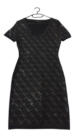 Minirobe Guess logo 4G Strass