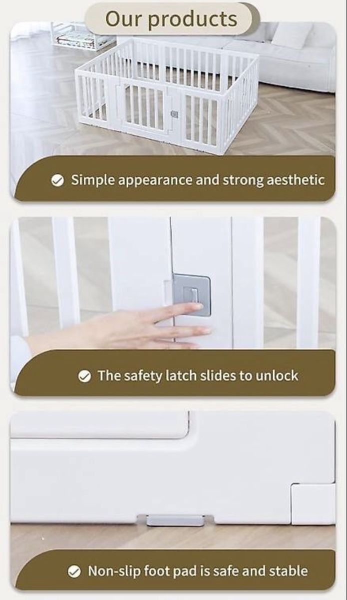 Box & Barriere di sicurezza: Laufgitter, top, drinnen oder draußen, flexibel 150×110cm – Usato da Zürich venduto da dk-zh 5