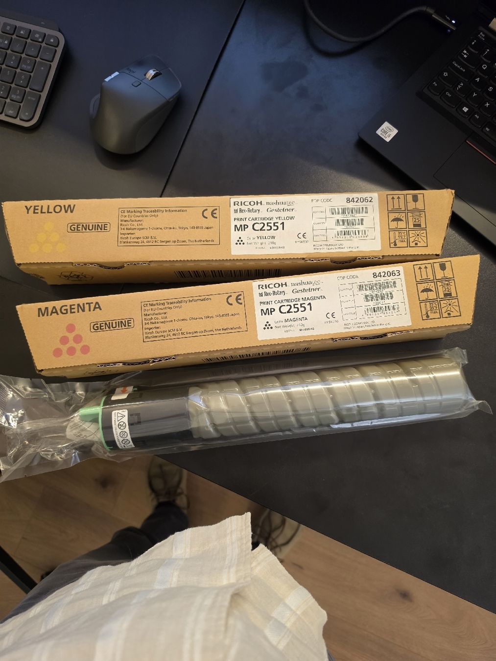 Ricoh Cartucce per stampanti & toner: Ricoh MP C2551 – Nuovo e nell'imballaggio originale da Volketswil venduto da Ariani74 1