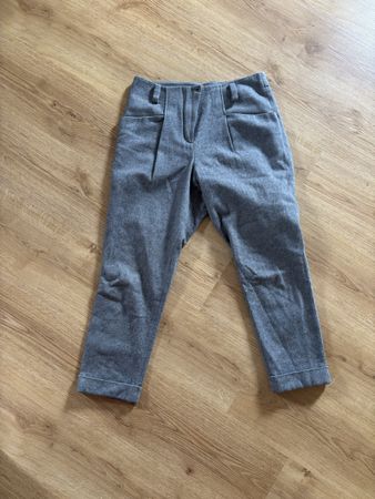 Hose Annette Görtz Fischgrat grau Grösse 38