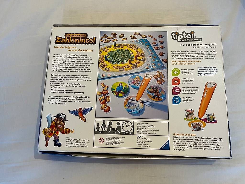 Spiele: Zahleninsel tiptoi-Spiel – Gebraucht aus Zürich von Sina1899 1