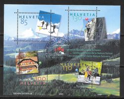 Sonderblock 1172 100 Jahre Naturfreunde ET Bern 6.9.2005